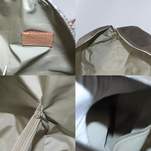 LOUIS VUITTON Damier Geant Akatan Boston Bag Tail M93064 LV Auth BA172 - Picture 13 of 15